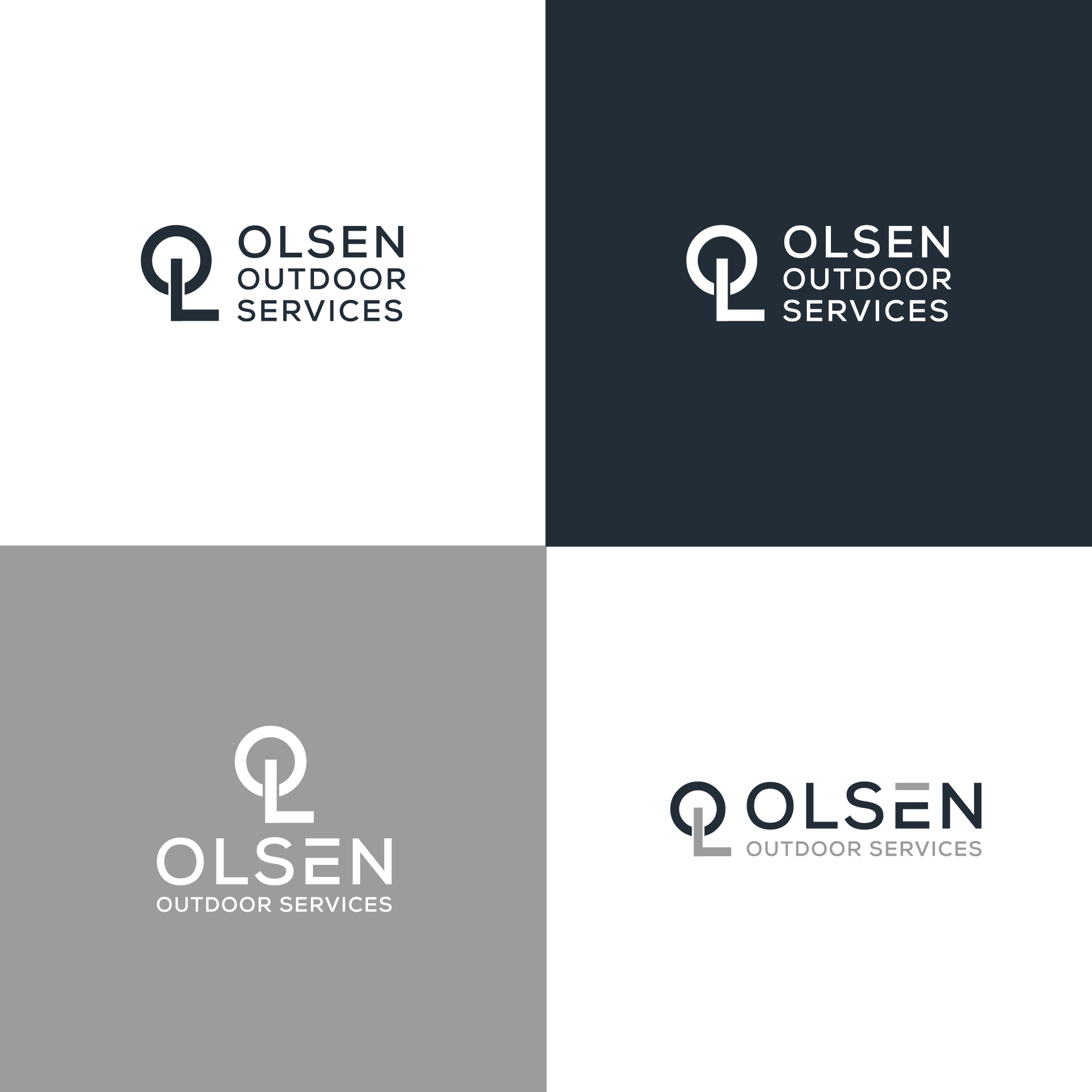 Logo Design by AL-BARAKAH for Olsen Outdoor Services | Design #35526248