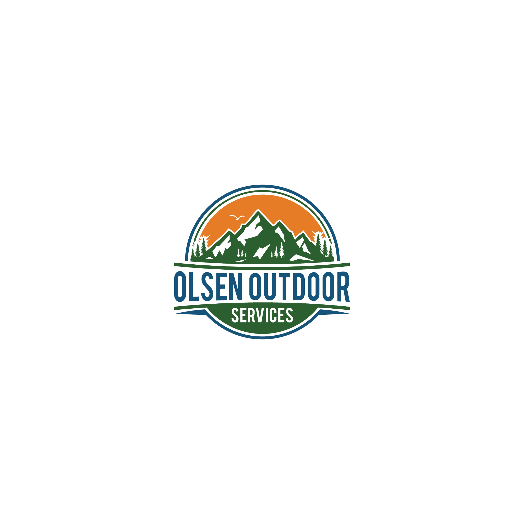 Logo Design by logopondss for Olsen Outdoor Services | Design #35567672