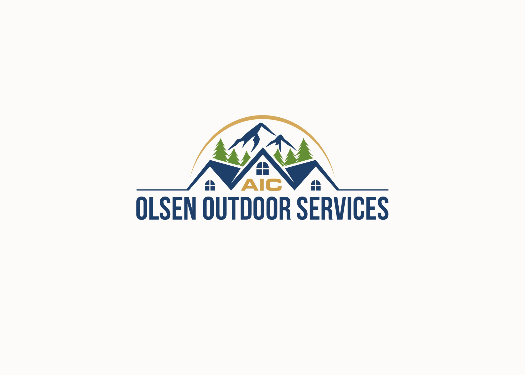 Logo Design by logopondss for Olsen Outdoor Services | Design #35567686