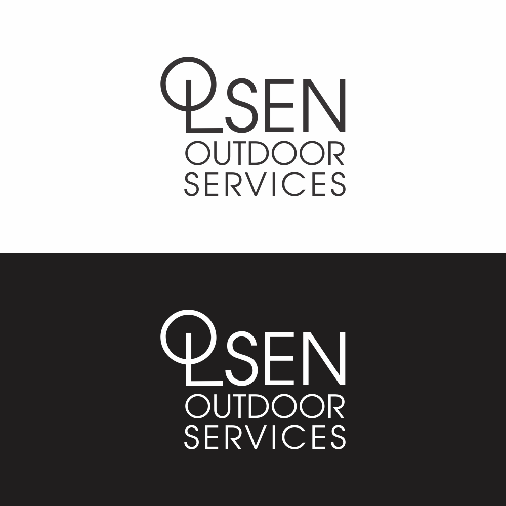 Logo Design by NATURAL SRI for Olsen Outdoor Services | Design #35566931