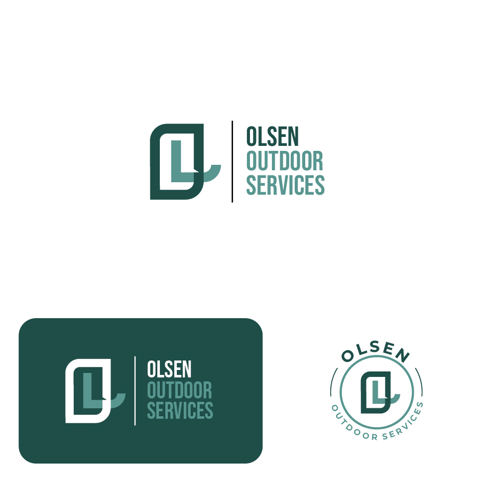 Logo Design by Maxo-Biz for Olsen Outdoor Services | Design #35527613