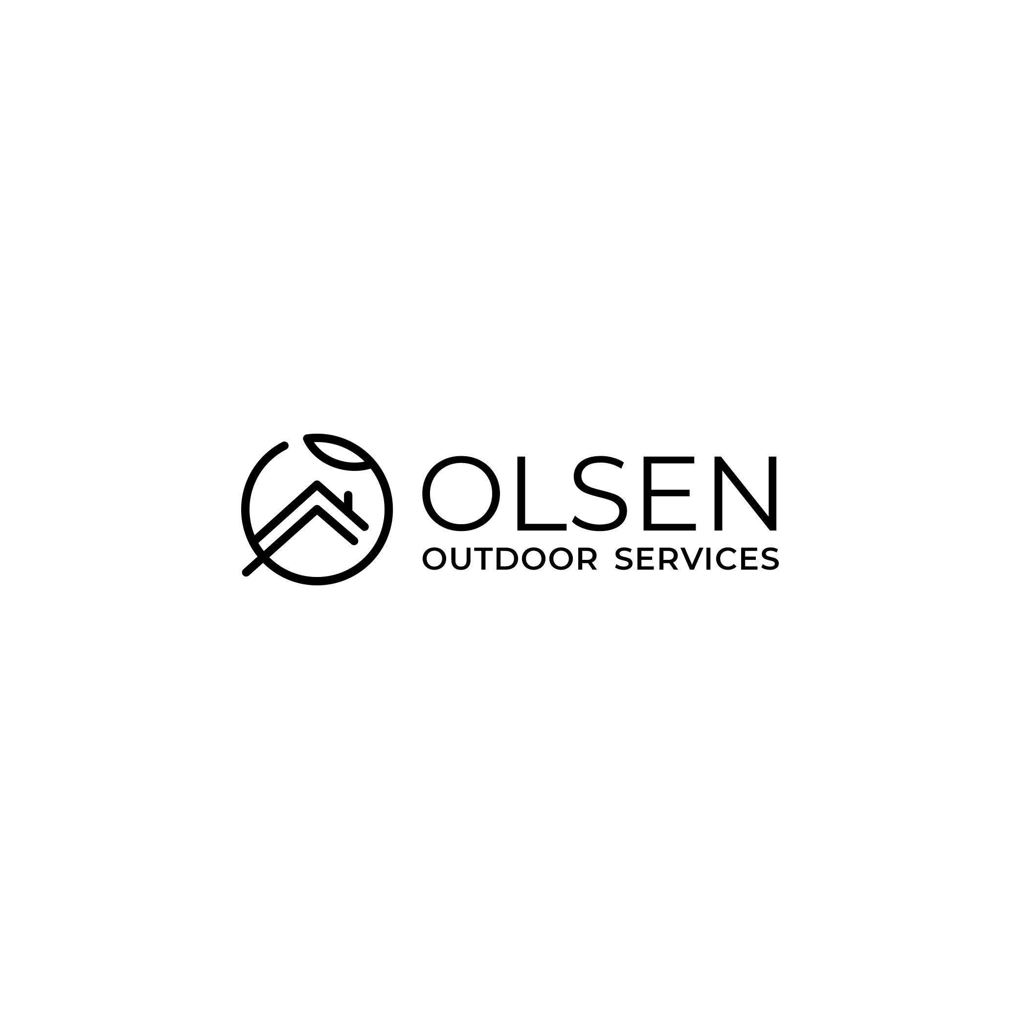 Logo Design by triadicart for Olsen Outdoor Services | Design #35540896