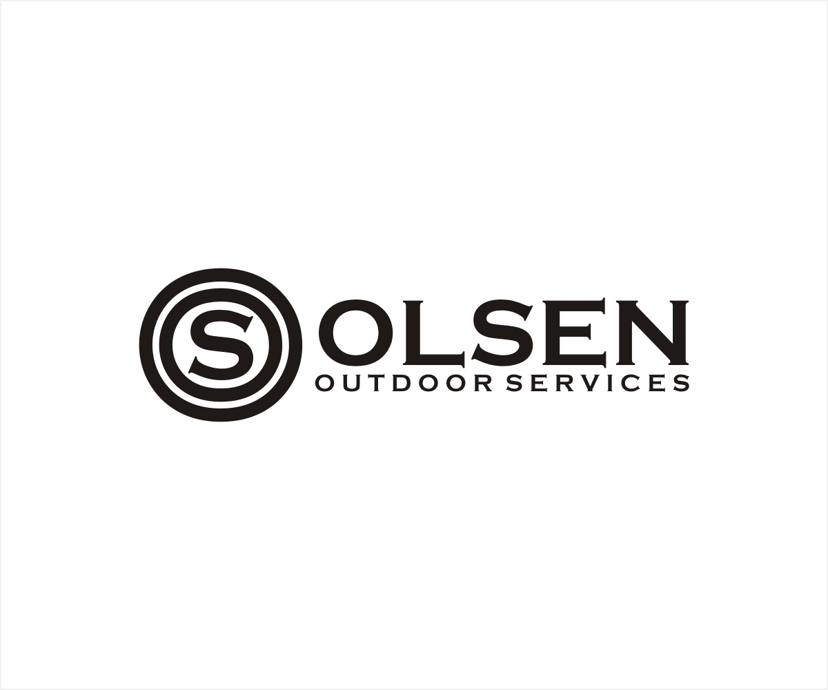Logo Design by f i l d a for Olsen Outdoor Services | Design #35556480