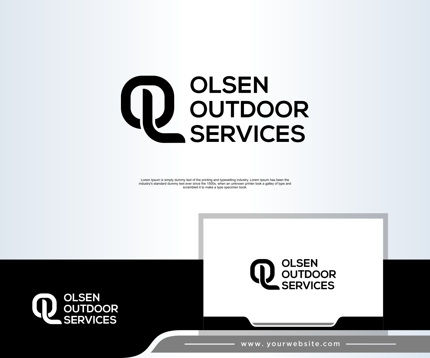 Logo Design by dobleh_creative for Olsen Outdoor Services | Design #35525610