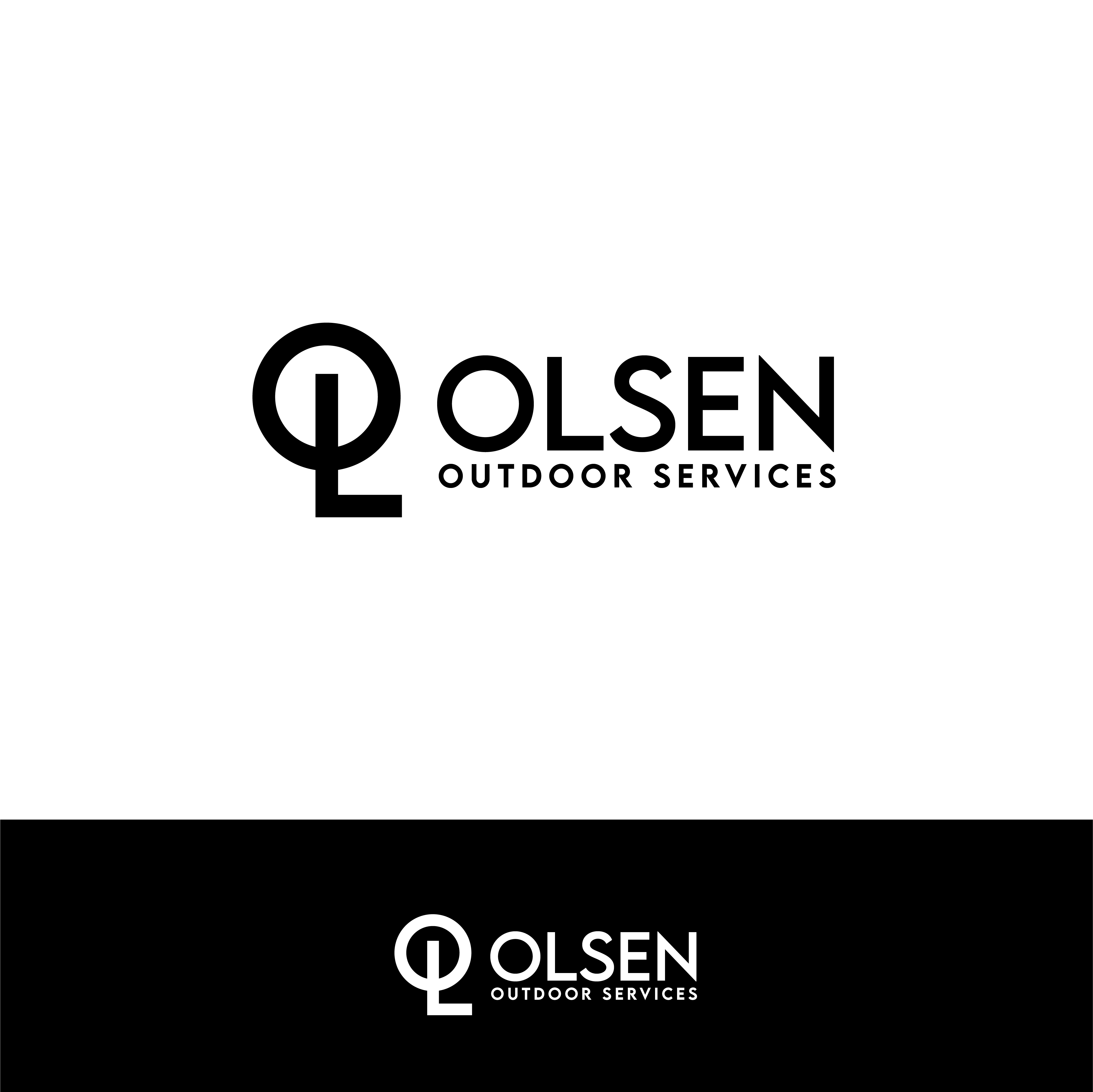 Logo Design by Inventive Design for Olsen Outdoor Services | Design #35551510
