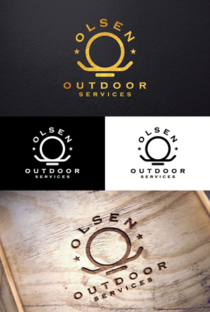Diseño de Logo por step forward 2 para Olsen Outdoor Services | Diseño: #35525683