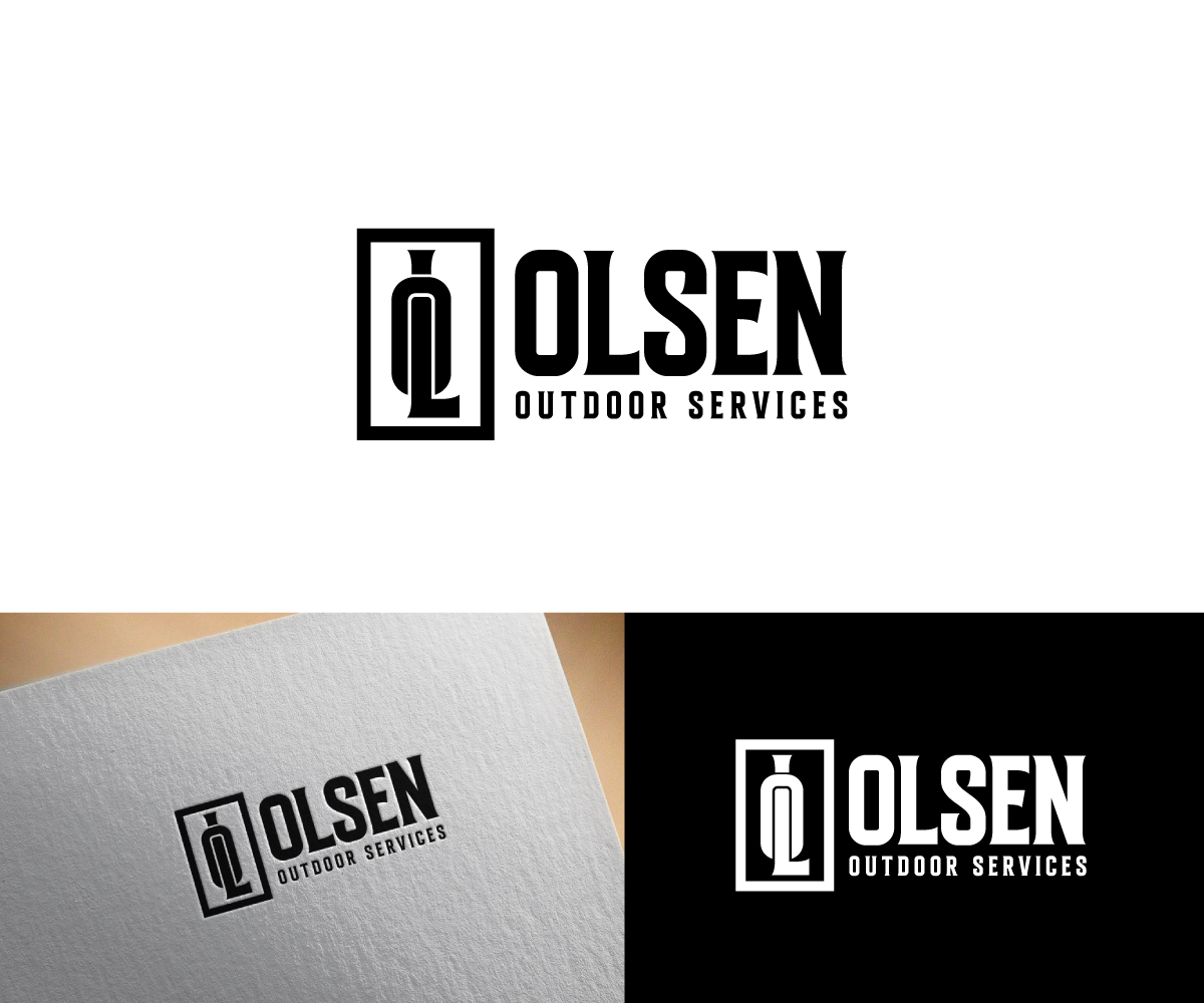 Logo Design by Ansh Design for Olsen Outdoor Services | Design #35527411