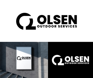 Logo Design by Ansh Design for Olsen Outdoor Services | Design: #35527421