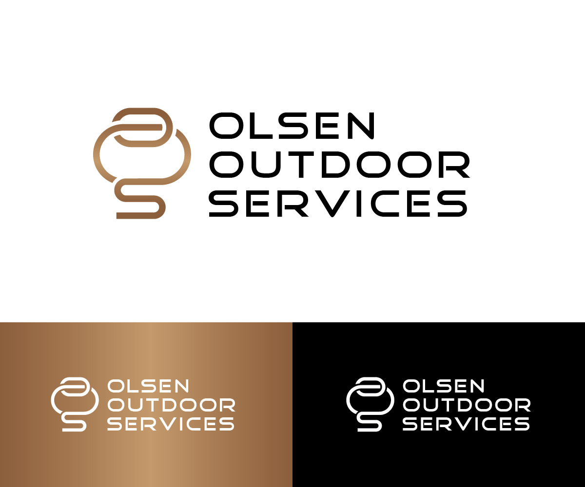 Logo Design by Ansh Design for Olsen Outdoor Services | Design #35527422