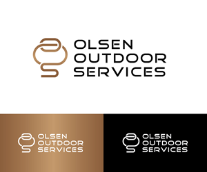 Logo Design by Ansh Design for Olsen Outdoor Services | Design: #35527422