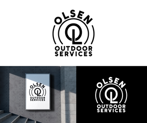 Logo Design by Ansh Design for Olsen Outdoor Services | Design: #35527423