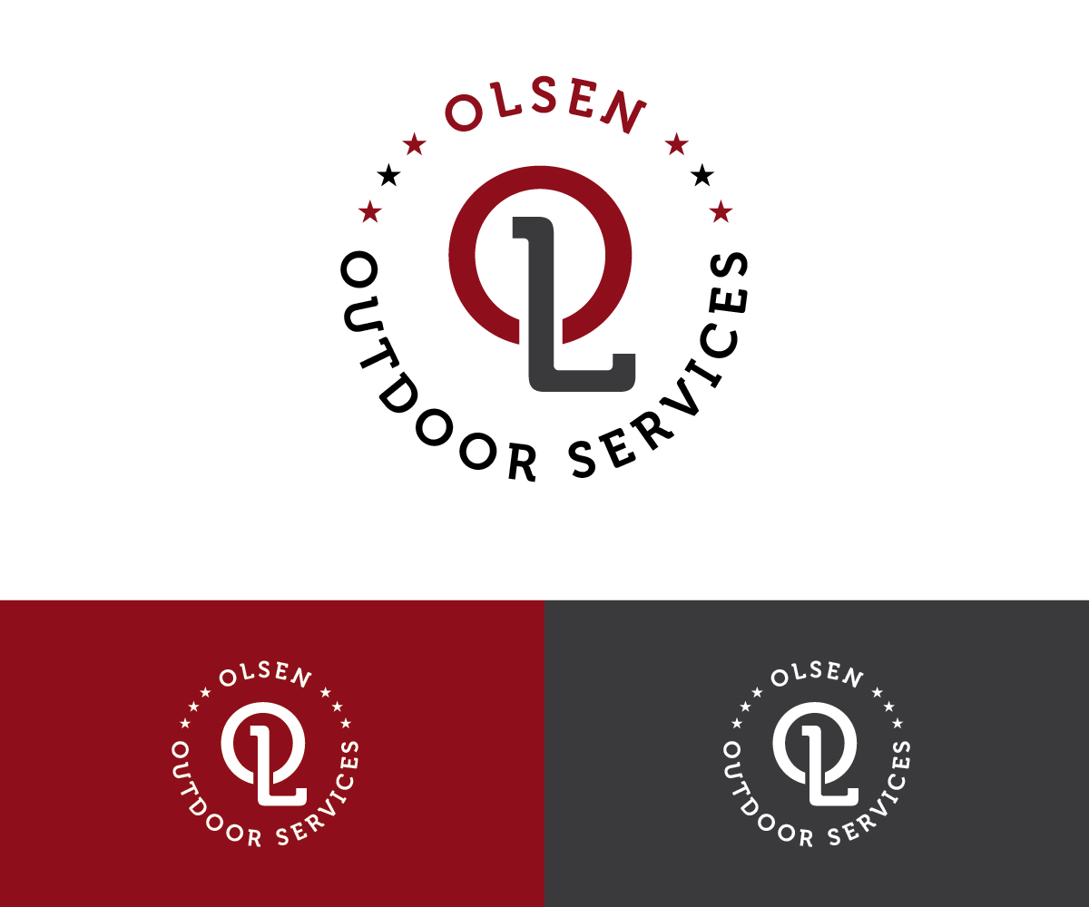 Logo Design by Ansh Design for Olsen Outdoor Services | Design #35527424
