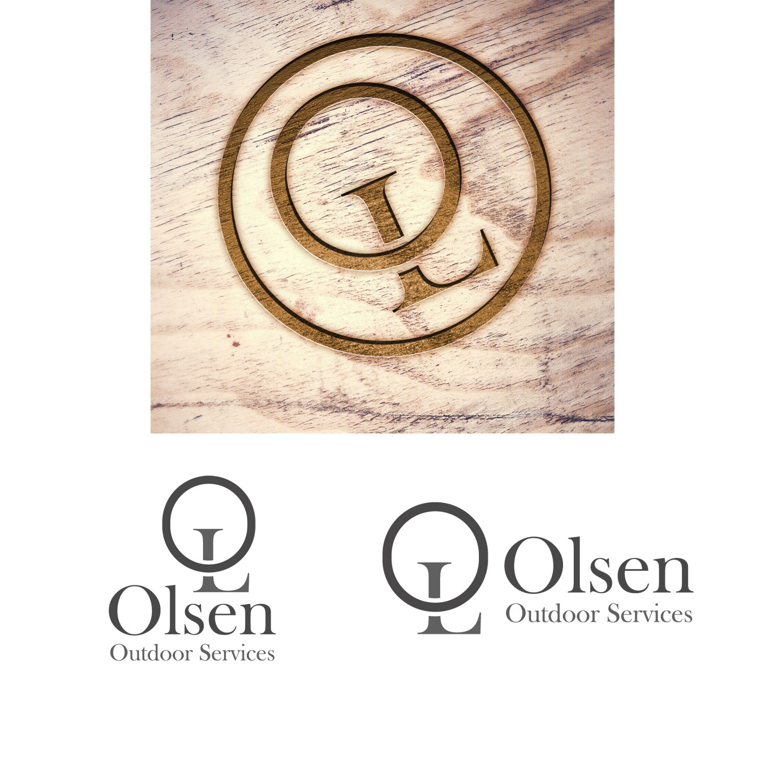 Logo Design by Pankaj Bordoloi for Olsen Outdoor Services | Design #35548986