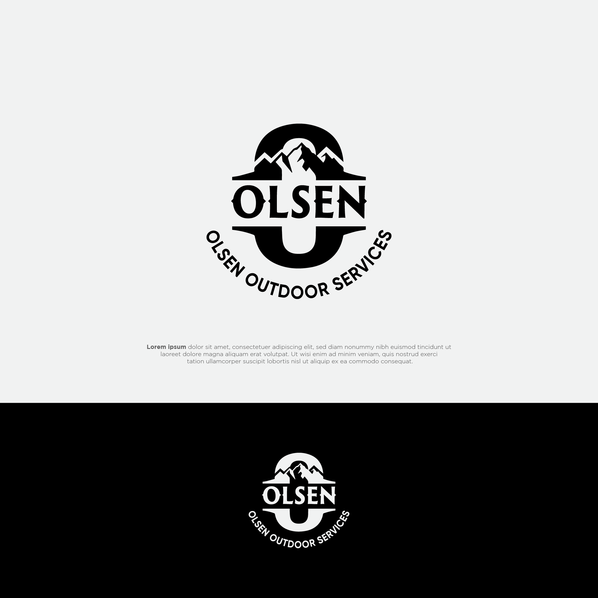 Diseño de Logo por BerhasilKabeh para Olsen Outdoor Services | Diseño #35565973