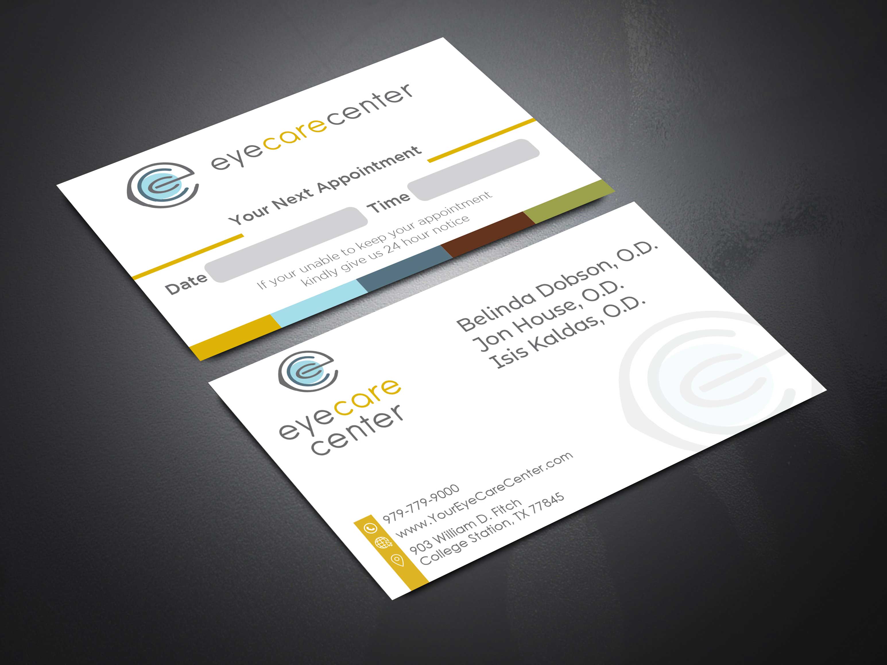 Business Card Design by Ashrafaraf for Eye Care Center | Design #35556522