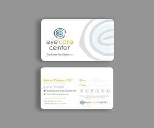 Business Card Design by Andrés Sebastián for Eye Care Center | Design: #35531601