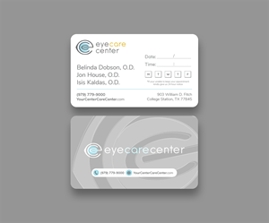 Business Card Design by Andrés Sebastián for Eye Care Center | Design: #35553337