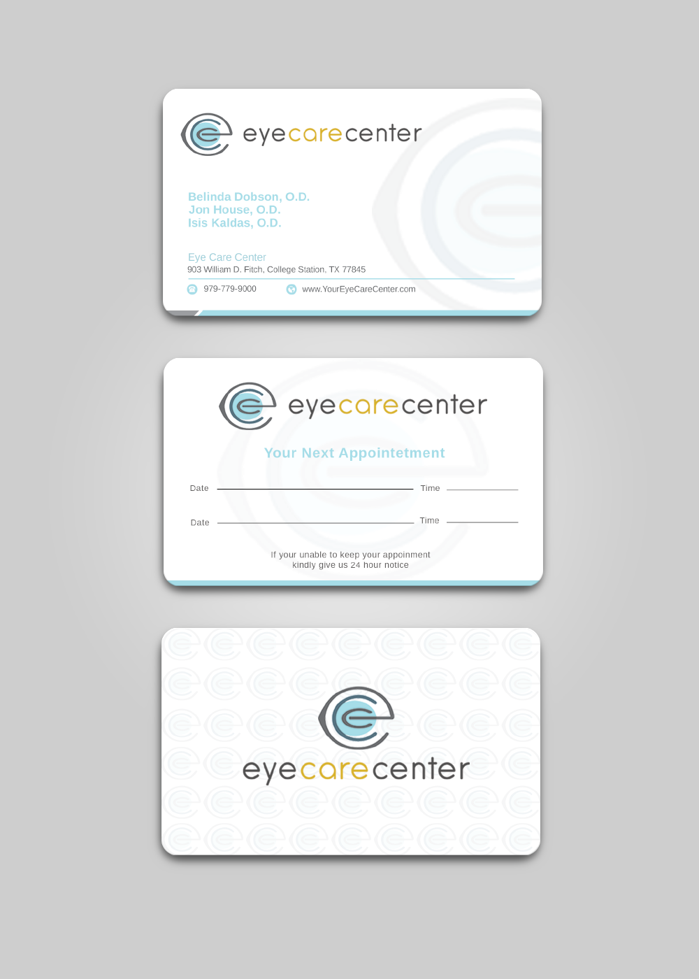 Business Card Design by Graphixpointt for Eye Care Center | Design #35528565