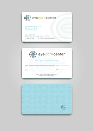 Business Card Design by Graphixpointt for Eye Care Center | Design: #35528585