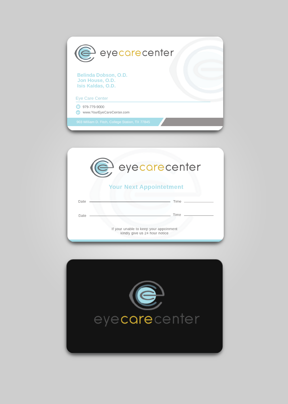 Business Card Design by Graphixpointt for Eye Care Center | Design #35528659