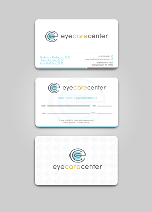 Business Card Design by Graphixpointt for Eye Care Center | Design: #35528708