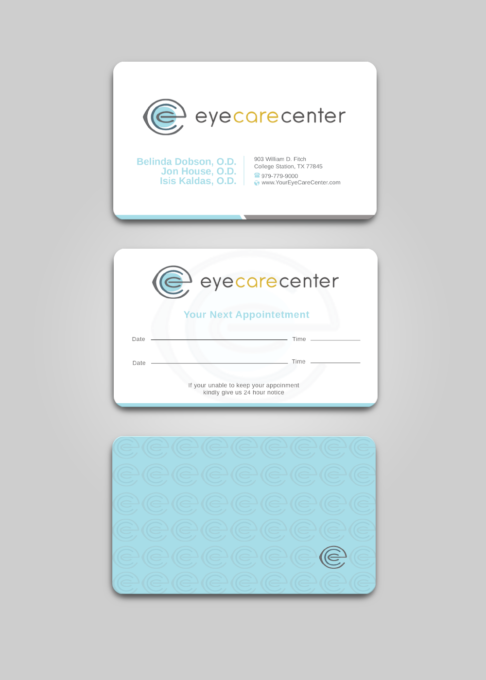 Business Card Design by Graphixpointt for Eye Care Center | Design #35528775