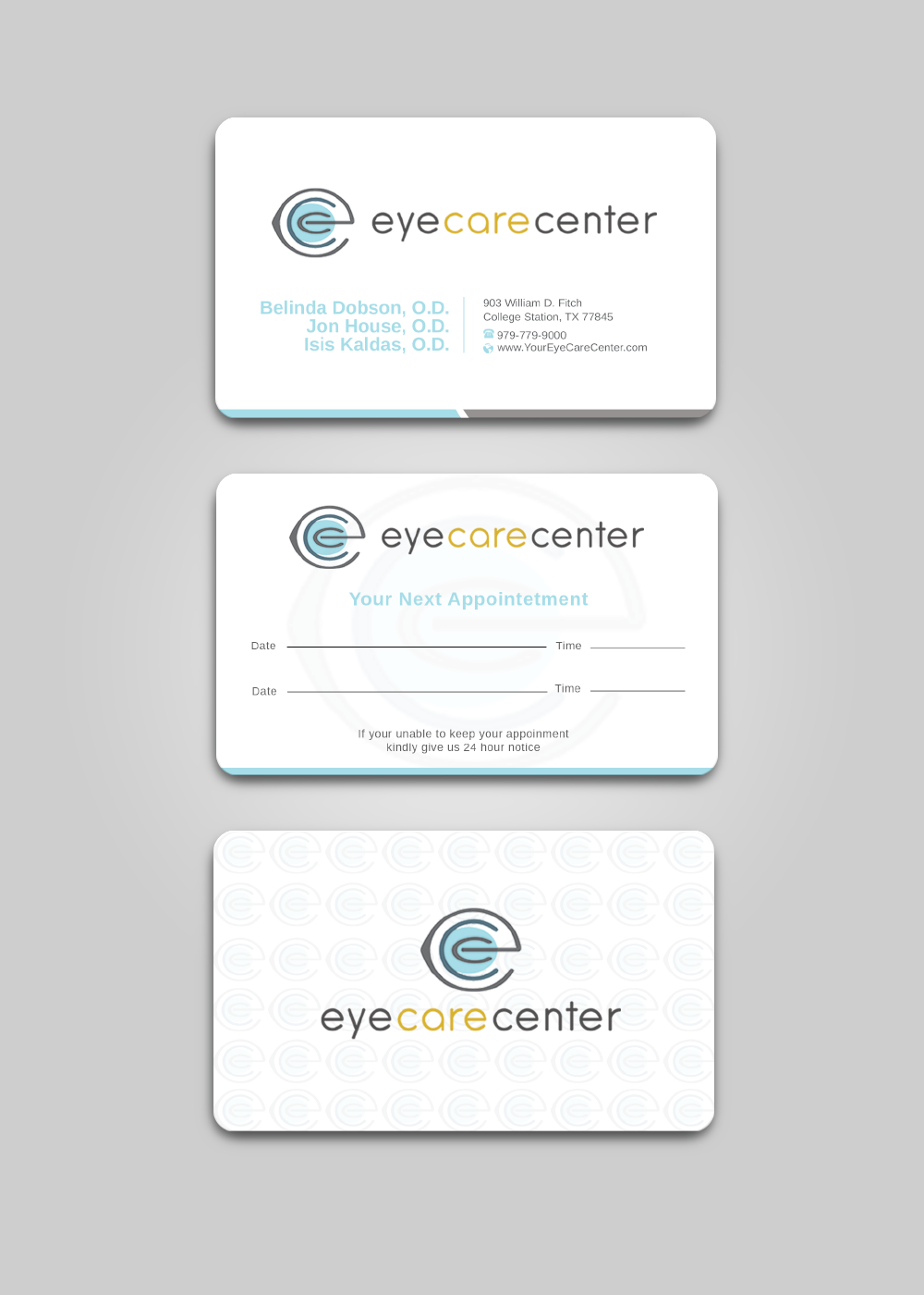 Business Card Design by Graphixpointt for Eye Care Center | Design #35528776