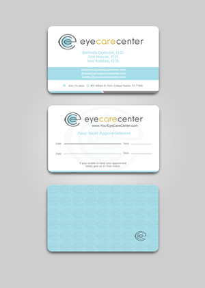 Business Card Design by Graphixpointt for Eye Care Center | Design: #35528909