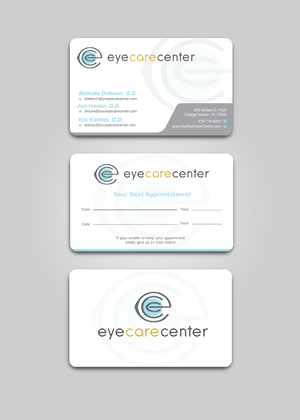 Design de Carte de Visite par Graphixpointt pour Eye Care Center | Design : #35529020