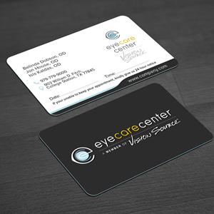 Business Card Design by WellDesign for Eye Care Center | Design: #35537295