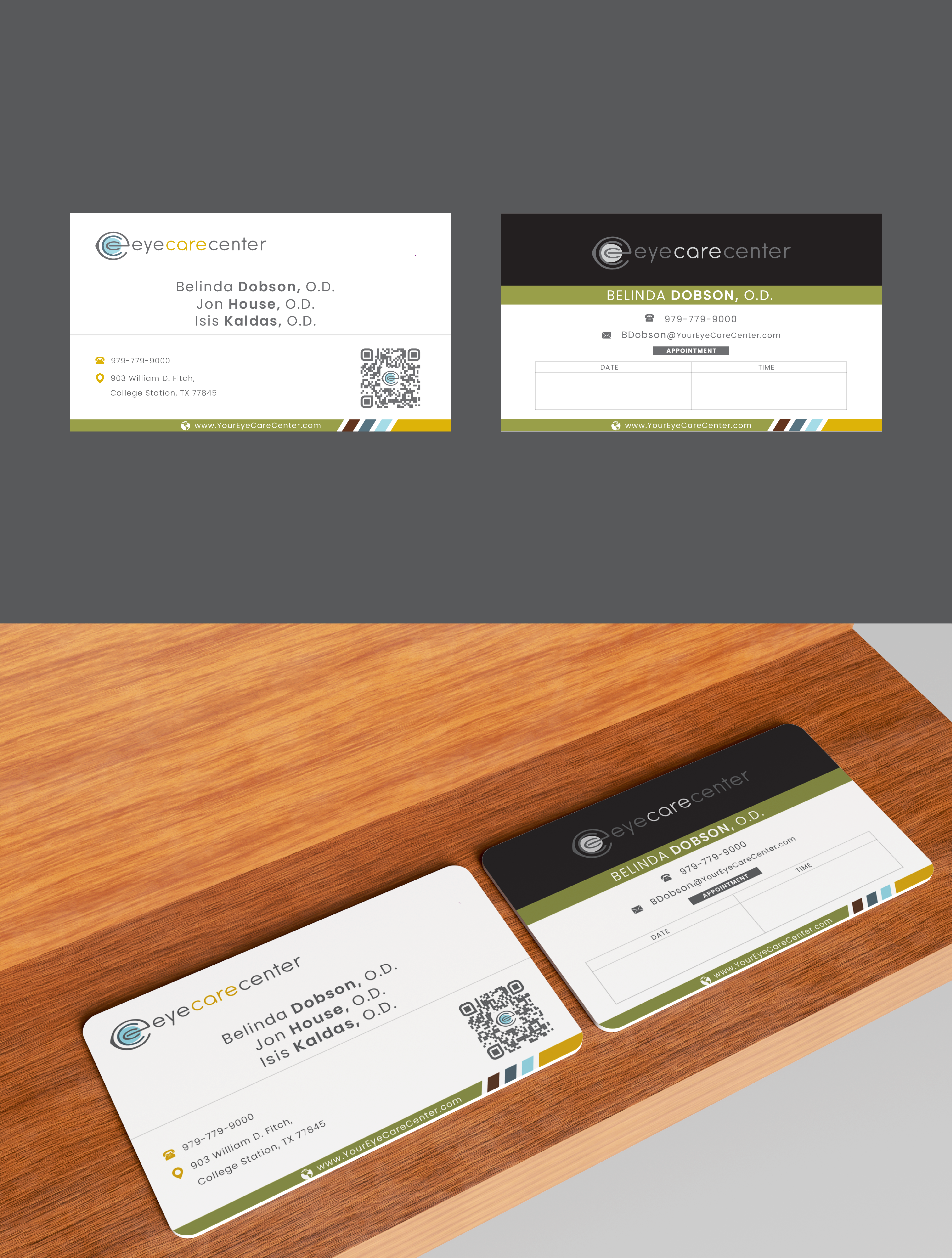 Business Card Design by TDAC for Eye Care Center | Design #35532856