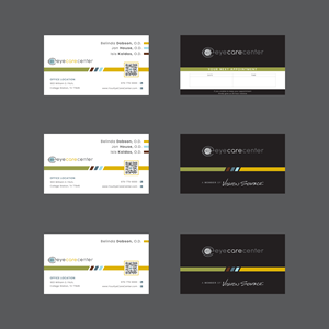 Business Card Design by TDAC for Eye Care Center | Design: #35545677