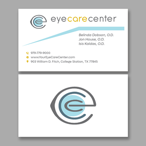 Business Card Design by YourLogoMaster for Eye Care Center | Design: #35546627