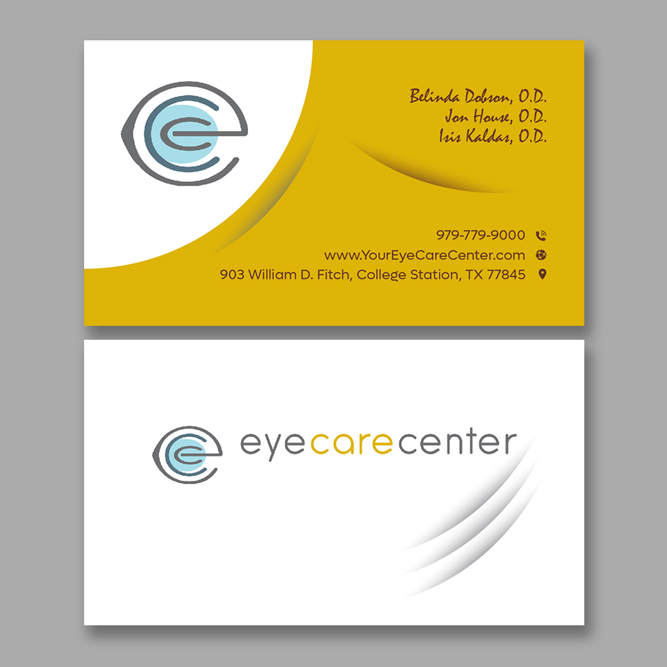 Diseño de Tarjeta de Presentación por YourLogoMaster para Eye Care Center | Diseño #35546628