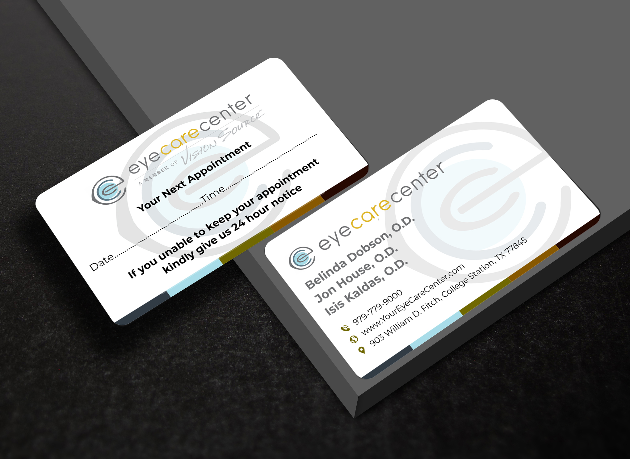 Business Card Design by designer1975 for Eye Care Center | Design #35529607