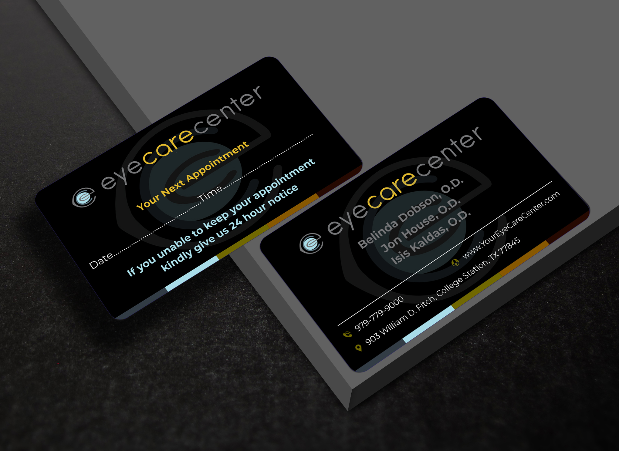 Business Card Design by designer1975 for Eye Care Center | Design #35529671