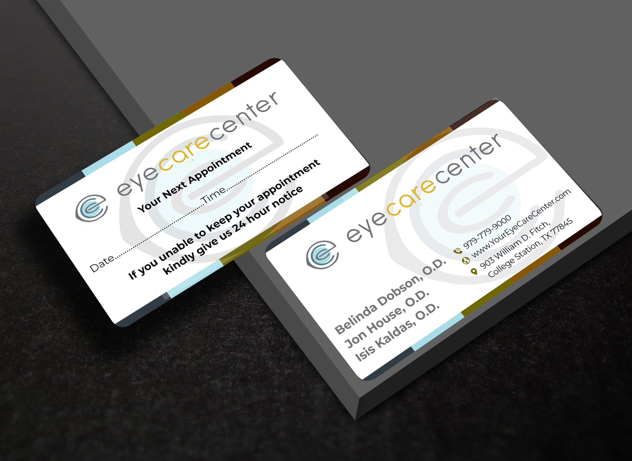 Business Card Design by designer1975 for Eye Care Center | Design #35532361