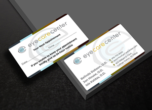 Visitenkarten-Design von designer1975 für Eye Care Center | Design: #35532361