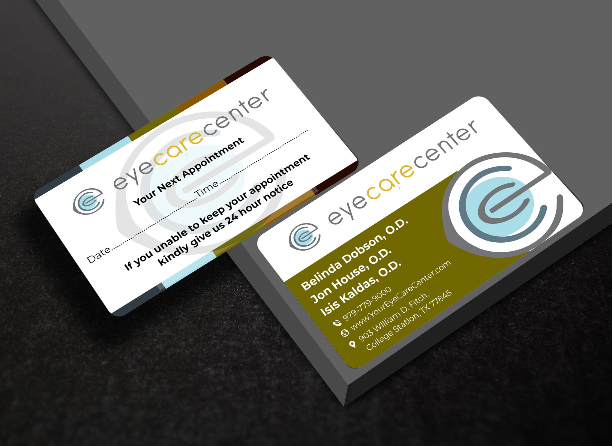 Business Card Design by designer1975 for Eye Care Center | Design #35532414