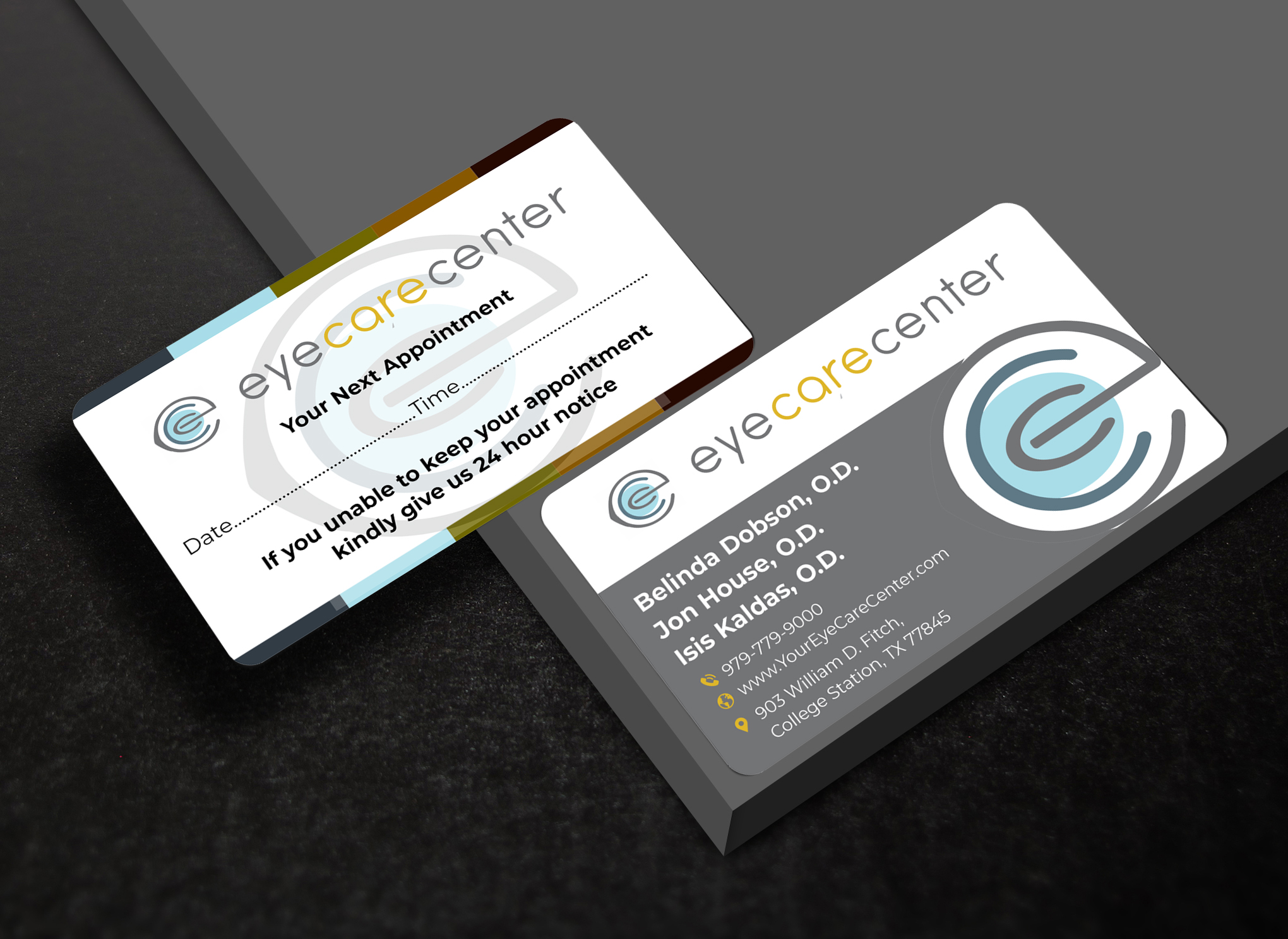 Diseño de Tarjeta de Presentación por freelancer75 para Eye Care Center | Diseño #35532459