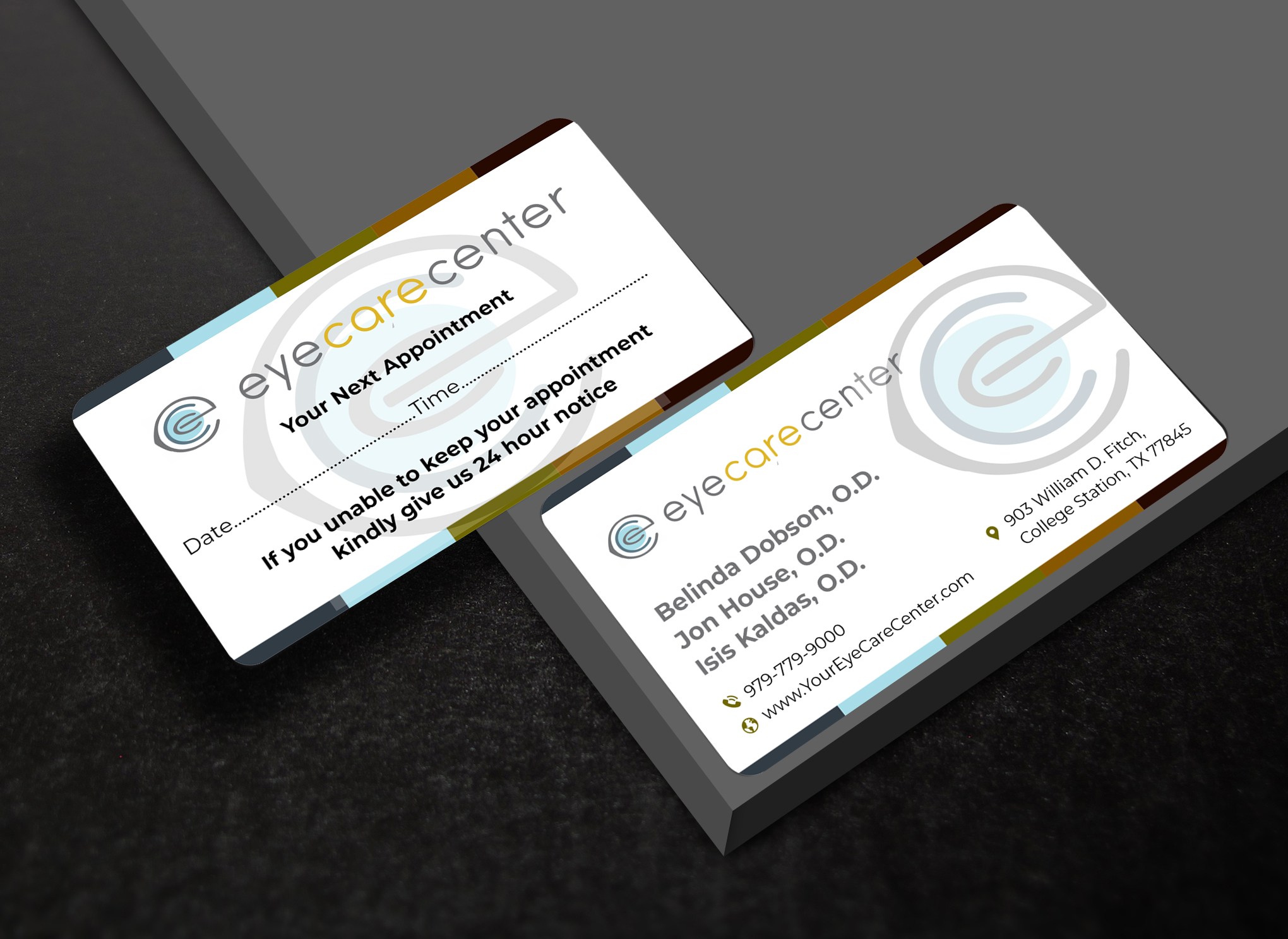 Business Card Design by designer1975 for Eye Care Center | Design #35532571