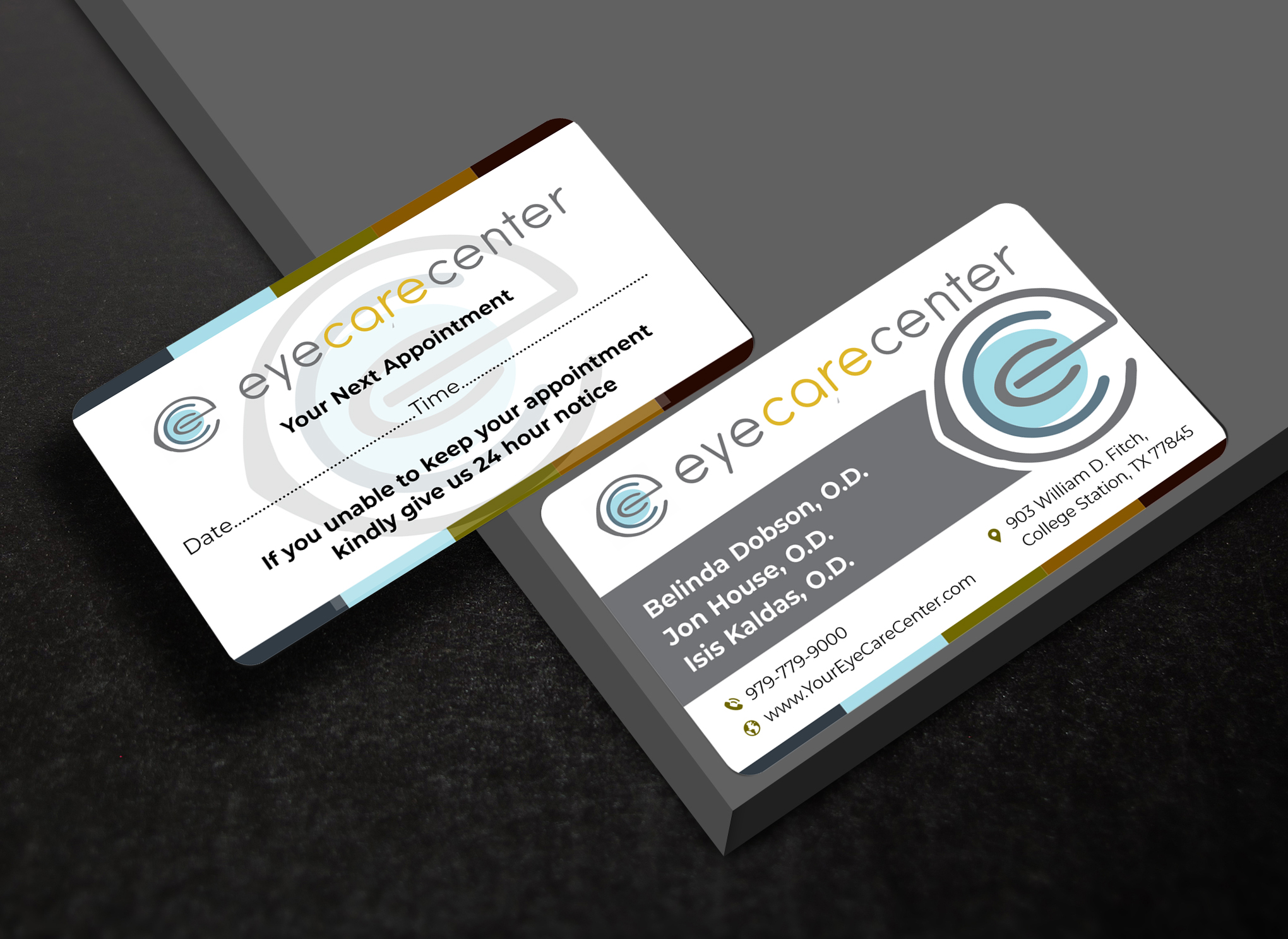 Business Card Design by designer1975 for Eye Care Center | Design #35532636