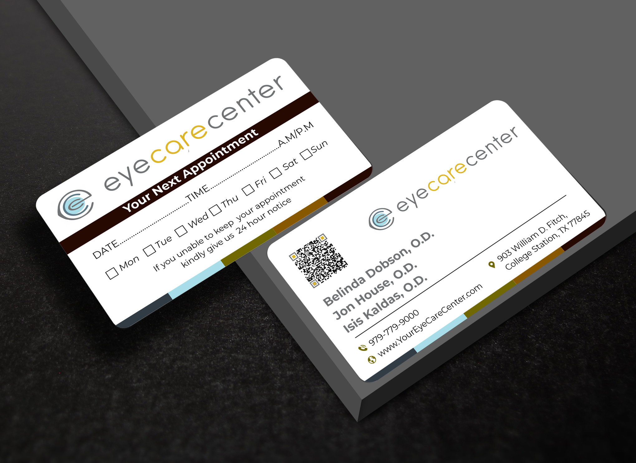 Business Card Design by designer1975 for Eye Care Center | Design #35558833