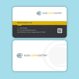 Business Card Design by nathanaelpeter for Eye Care Center | Design: #35560693