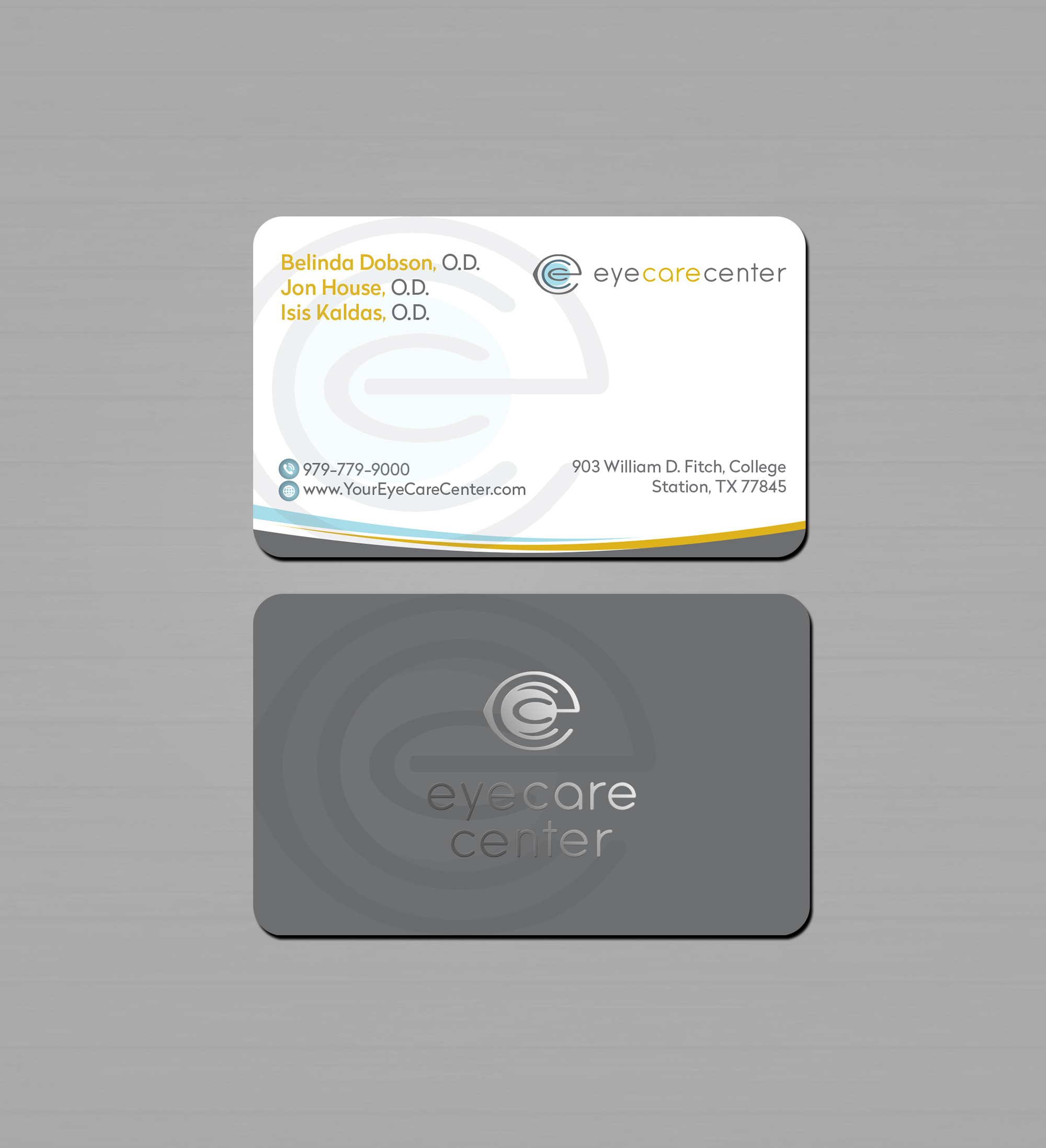 Business Card Design by Creations Box 2015 for Eye Care Center | Design #35532938
