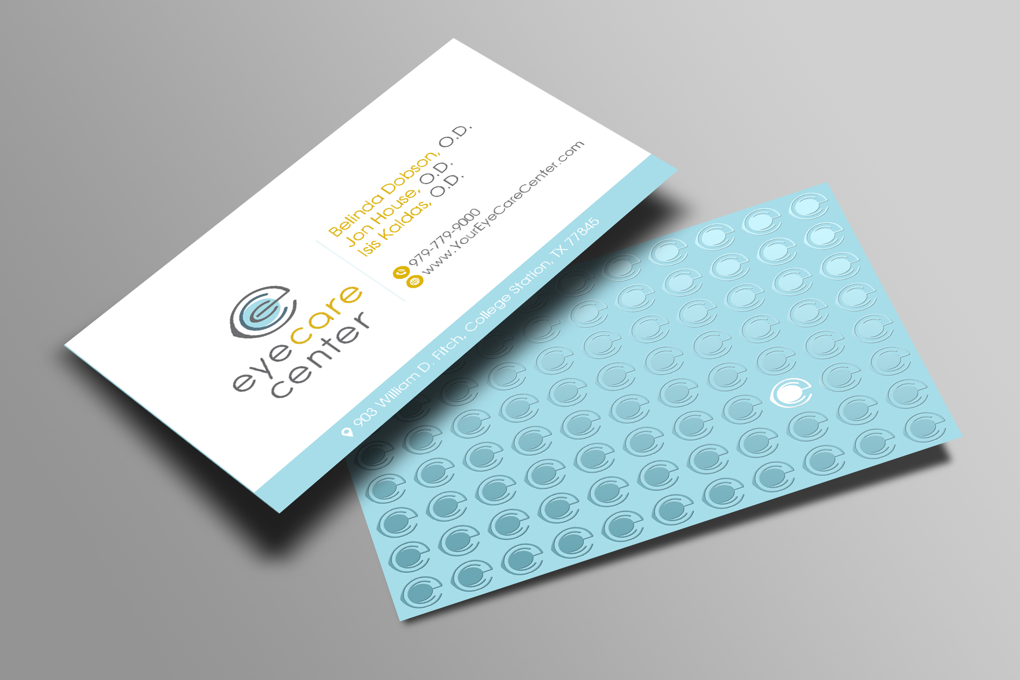 Business Card Design by Creations Box 2015 for Eye Care Center | Design #35533853