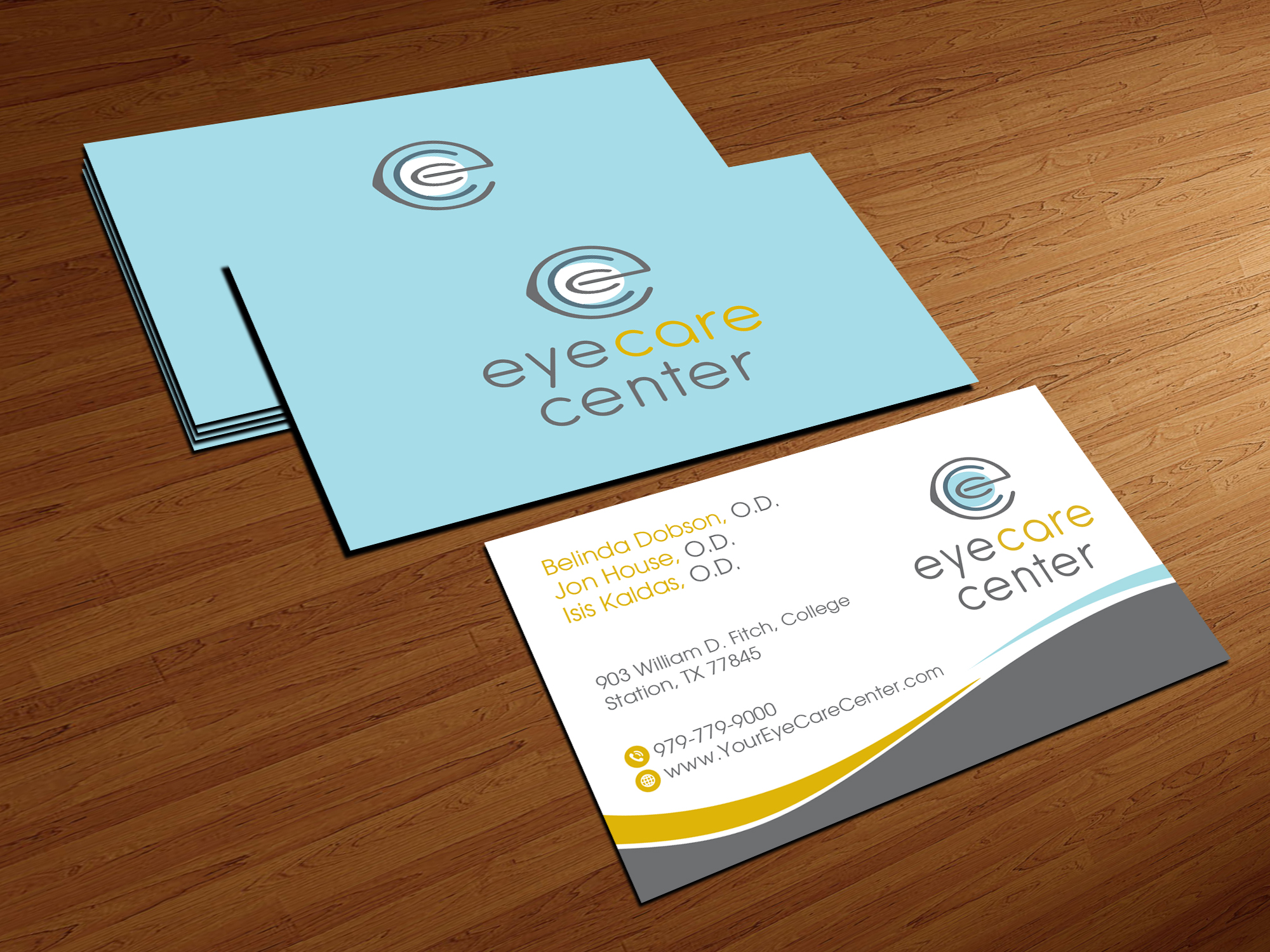 Diseño de Tarjeta de Presentación por Creations Box 2015 para Eye Care Center | Diseño #35533854