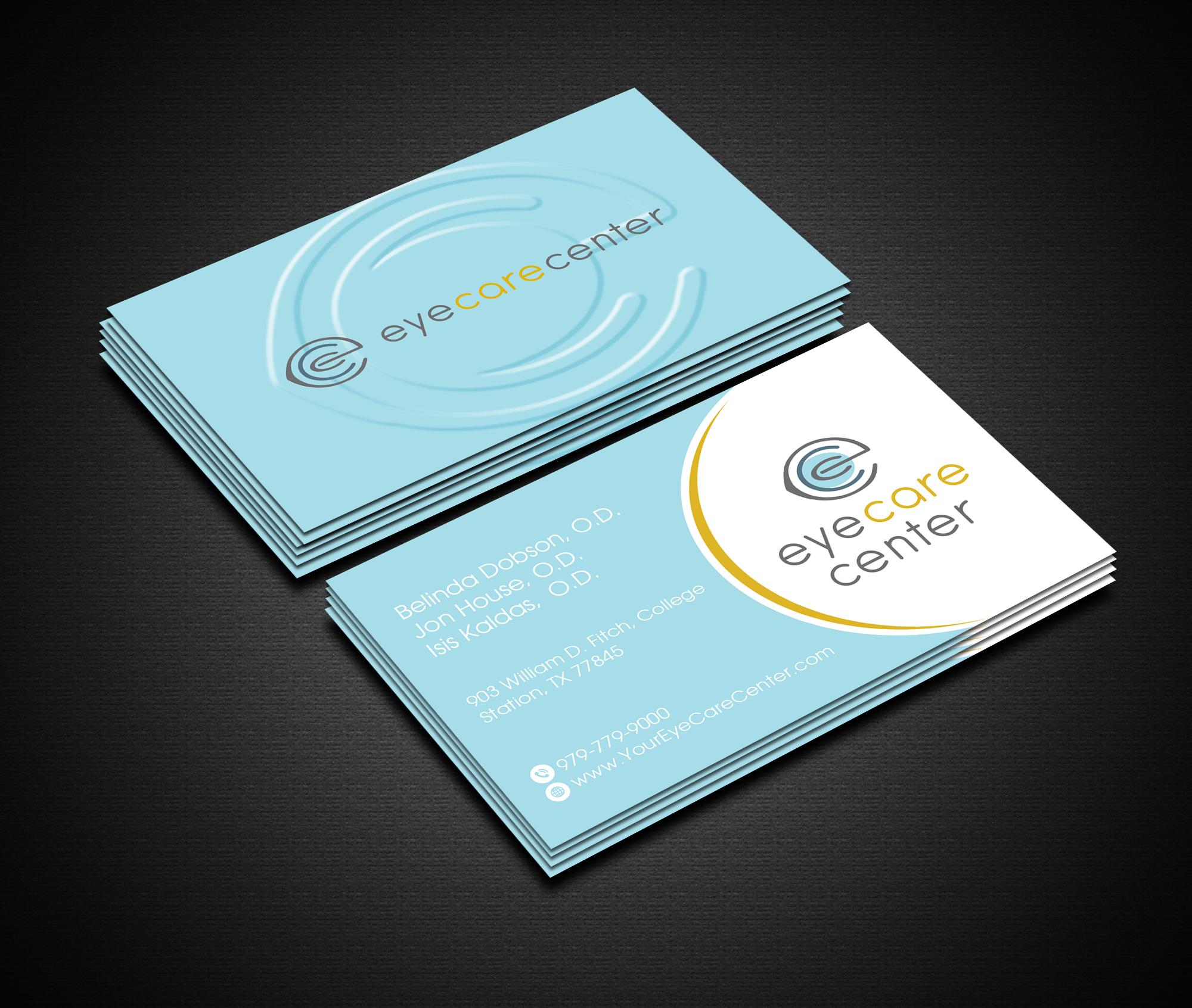 Design de Carte de Visite par Creations Box 2015 pour Eye Care Center | Design #35533855