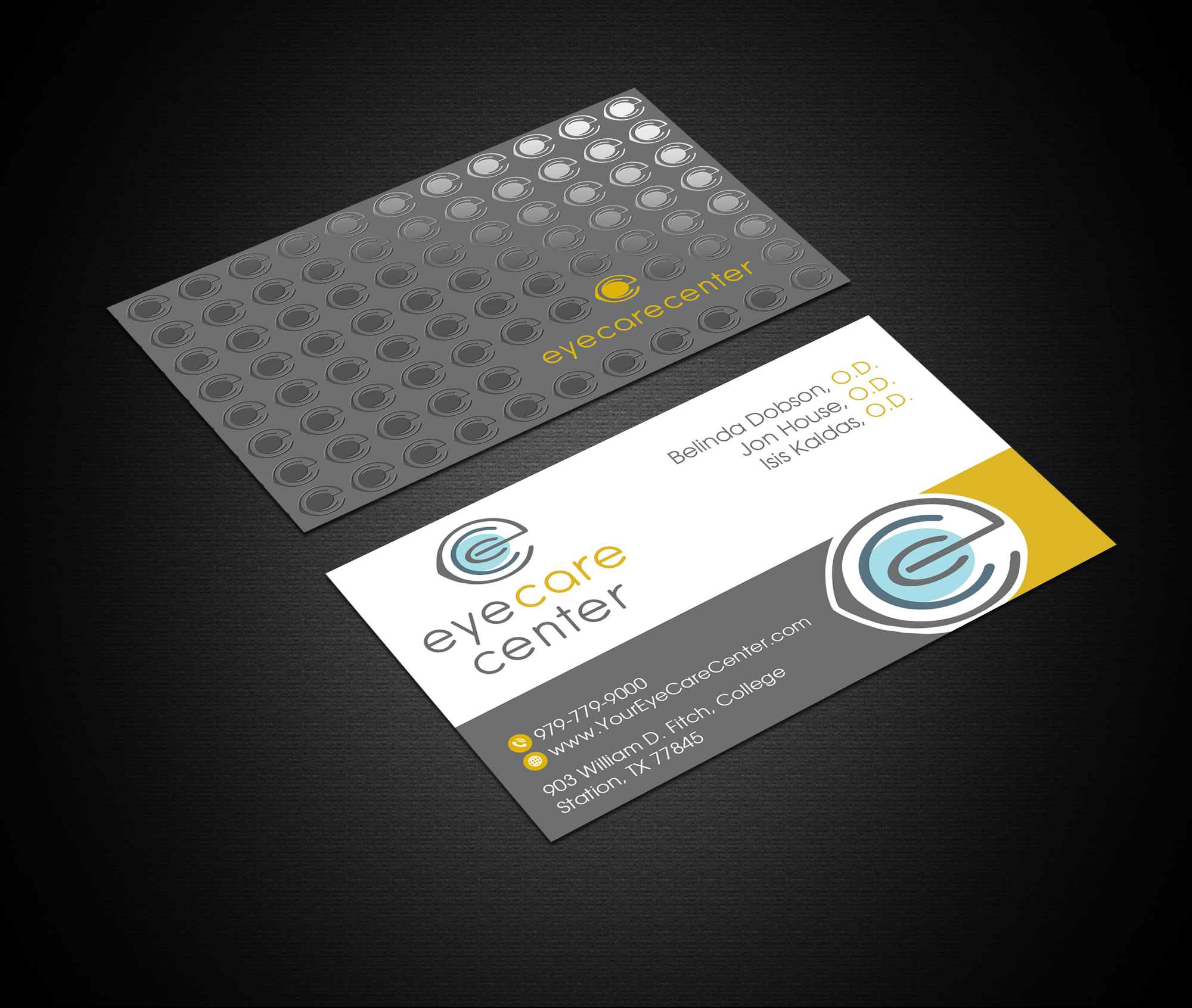 Business Card Design by Creations Box 2015 for Eye Care Center | Design #35664994