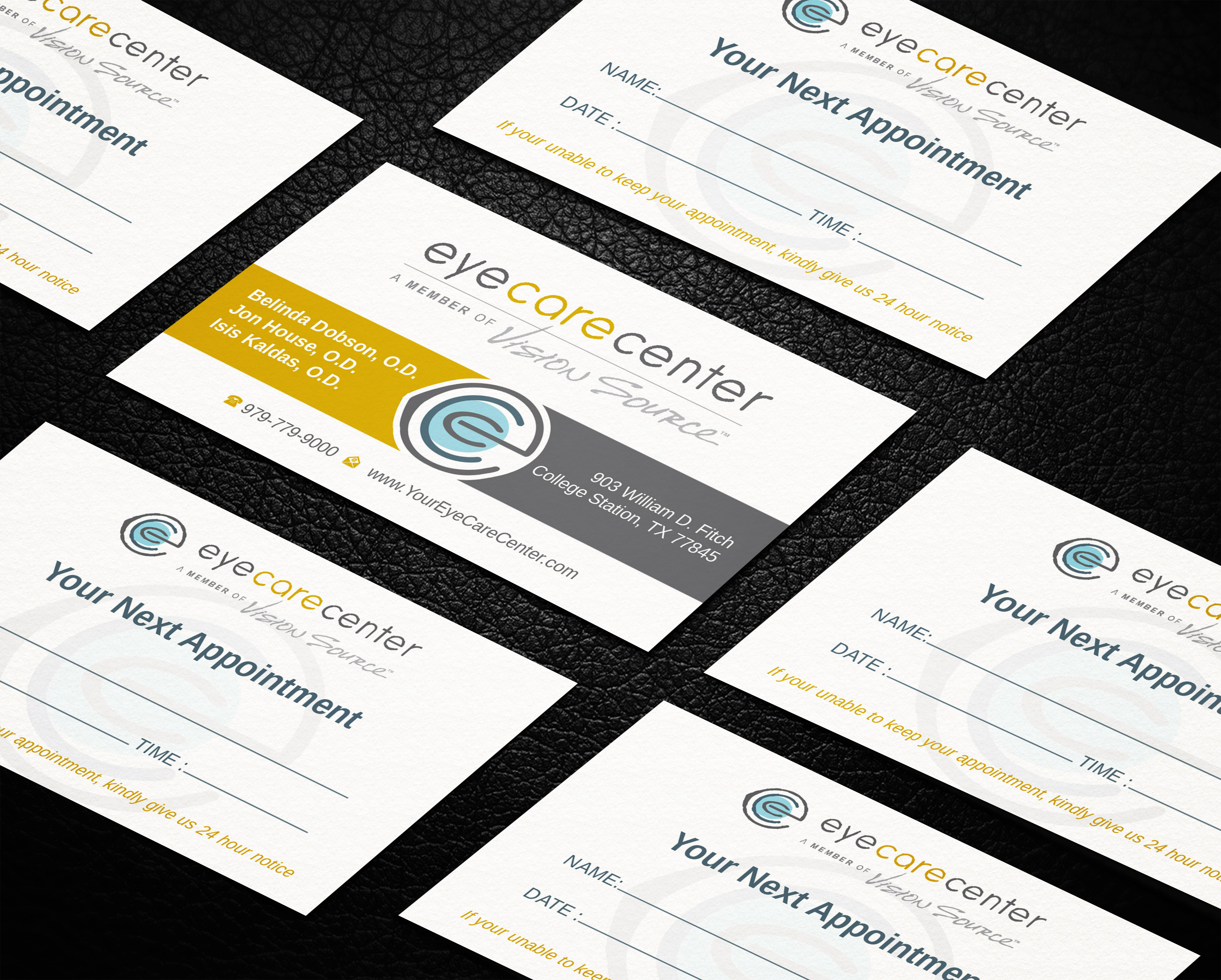 Business Card Design by LAXMI DESIGNHUB for Eye Care Center | Design #35542533